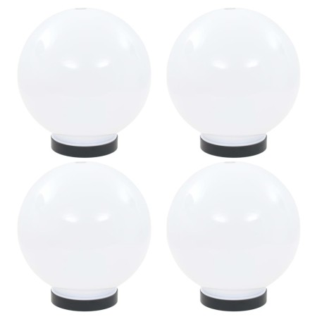 Lámparas de bola LED 4 unidades esféricas PMMA 20 cm de vidaXL, Iluminación de exterior - Ref: Foro24-277141, Precio: 69,61 €...