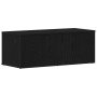 Gabinete de TV Roble Negro 80x34x30 cm Madera contrachapada en Muebles TV | Comprar online en Foru.es