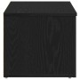 Gabinete de TV Roble Negro 80x34x30 cm Madera contrachapada en Muebles TV | Comprar online en Foru.es