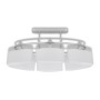 Lámparas de techo 4 uds con pantalla de cristal elipsoidal E14 de vidaXL, Apliques de techo - Ref: Foro24-278761, Precio: 277...