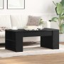 Mesa de Café Roble Negro 102 x 55 x 42 cm Madera de ingeniería en Mesas de centro | Comprar online en Foru.es