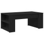 Mesa de Café Roble Negro 102 x 55 x 42 cm Madera de ingeniería en Mesas de centro | Comprar online en Foru.es