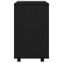 Mesa auxiliar de roble negro, 70 x 35 x 60 cm, madera de ingeniería en Mesas auxiliares | Comprar online en Foru.es