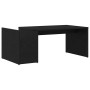 Mesa de Café Roble Negro 90 x 45 x 35 cm Madera de ingeniería en Mesas de centro | Comprar online en Foru.es