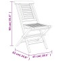 Juego de comedor para jardín 5 piezas madera maciza de teca de vidaXL, Conjuntos de jardín - Ref: Foro24-3154999, Precio: 480...
