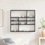 Estante de pared roble negro 90x16x78 cm madera de ingeniería en Estanterías | Comprar online en Foru.es