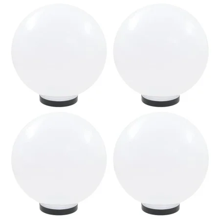 Lámparas de bola LED 4 unidades esféricas PMMA 30 cm de vidaXL, Iluminación de exterior - Ref: Foro24-277143, Precio: 117,84 ...
