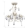 Lámparas de araña de cristal 2 unidades blanco elegante de vidaXL, Lámparas de araña - Ref: Foro24-278738, Precio: 95,49 €, D...