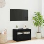 Mueble de TV Roble Negro 60 x 35 x 40 cm Madera de ingeniería en Muebles TV | Comprar online en Foru.es