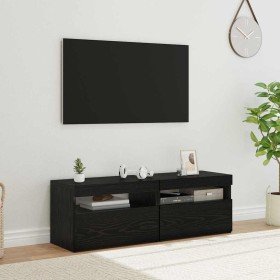 Mueble de TV 2 pcs Roble Negro 60 x 35 x 40 cm en Muebles TV | Comprar online en Foru.es