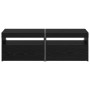 Mueble de TV 2 pcs Roble Negro 60 x 35 x 40 cm en Muebles TV | Comprar online en Foru.es