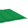 Tumbona de jardín con cojín madera maciza de acacia de vidaXL, Tumbonas - Ref: Foro24-3061607, Precio: 221,82 €, Descuento: %