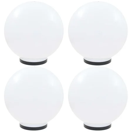 Lámparas de bola LED 4 unidades esféricas PMMA 40 cm de vidaXL, Iluminación de exterior - Ref: Foro24-277144, Precio: 235,61 ...