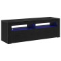 Gabinete de TV Roble Negro 120 x 35 x 40 cm en Muebles TV | Comprar online en Foru.es