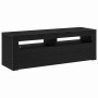 Gabinete de TV Roble Negro 120 x 35 x 40 cm en Muebles TV | Comprar online en Foru.es