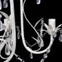 Lámparas de araña de cristal 4 unidades blanco elegante de vidaXL, Lámparas de araña - Ref: Foro24-278739, Precio: 188,37 €, ...