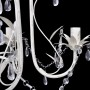 Lámparas de araña de cristal 4 unidades blanco elegante de vidaXL, Lámparas de araña - Ref: Foro24-278739, Precio: 184,55 €, ...