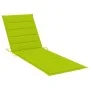 Garden lounger with solid acacia wood cushion by vidaXL, Loungers - Ref: Foro24-3061613, Price: 230,88 €, Discount: %