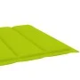 Garden lounger with solid acacia wood cushion by vidaXL, Loungers - Ref: Foro24-3061613, Price: 230,88 €, Discount: %