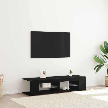 Gabinete de TV Roble Negro 135 x 39 x 30 cm en Muebles TV | Comprar online en Foru.es