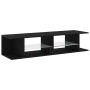Gabinete de TV Roble Negro 135 x 39 x 30 cm en Muebles TV | Comprar online en Foru.es