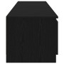 Gabinete de TV Roble Negro 140 x 38,5 x 36 cm en Muebles TV | Comprar online en Foru.es