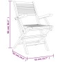 Juego de comedor para jardín 5 piezas madera maciza de teca de vidaXL, Conjuntos de jardín - Ref: Foro24-3155013, Precio: 428...