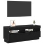 Gabinete de TV Roble Negro 100 x 35 x 40 cm en Muebles TV | Comprar online en Foru.es