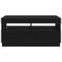 Gabinete de TV Roble Negro 80 x 35 x 40 cm Madera contrachapada en Muebles TV | Comprar online en Foru.es