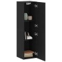 Mueble de TV de Pared Roble Negro 30,5 x 30 x 110 cm en Muebles TV | Comprar online en Foru.es