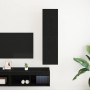 Mueble de TV de Pared Roble Negro 30,5 x 30 x 110 cm en Muebles TV | Comprar online en Foru.es