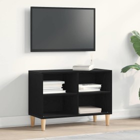 Gabinete de TV Roble Negro 69,5 x 30 x 50 cm en Muebles TV | Comprar online en Foru.es