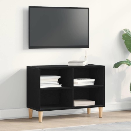 Gabinete de TV Roble Negro 69,5 x 30 x 50 cm en Muebles TV | Comprar online en Foru.es