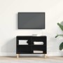 Gabinete de TV Roble Negro 69,5 x 30 x 50 cm en Muebles TV | Comprar online en Foru.es