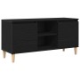 Gabinete de TV Roble Negro 102 x 35 x 50 cm en Muebles TV | Comprar online en Foru.es