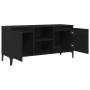 Gabinete de TV Roble Negro 102 x 35 x 50 cm en Muebles TV | Comprar online en Foru.es