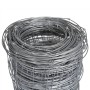 Valla de jardín de acero galvanizado plateado 50x1,5 m de vidaXL, Paneles de vallas - Ref: Foro24-149488, Precio: 98,94 €, De...
