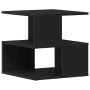 Mesa lateral Roble Negro 30 x 30 x 55 cm Madera de ingeniería en Mesas auxiliares | Comprar online en Foru.es