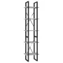Estantería de 5 niveles madera de ingeniería gris 40x30x175 cm de vidaXL, Librerías y estanterías - Ref: Foro24-3081972, Prec...