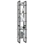 Estantería de 5 niveles madera de ingeniería gris 40x30x175 cm de vidaXL, Librerías y estanterías - Ref: Foro24-3081972, Prec...