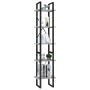 Estantería de 5 niveles madera de ingeniería gris 40x30x175 cm de vidaXL, Librerías y estanterías - Ref: Foro24-3081972, Prec...