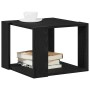 Mesa de Café Roble Negro 40 x 40 x 30 cm Madera de ingeniería en Mesas de centro | Comprar online en Foru.es