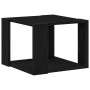 Mesa de Café Roble Negro 40 x 40 x 30 cm Madera de ingeniería en Mesas de centro | Comprar online en Foru.es