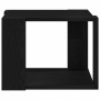 Mesa de Café Roble Negro 40 x 40 x 30 cm Madera de ingeniería en Mesas de centro | Comprar online en Foru.es