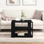 Mesa de Café Roble Negro 59.5 x 59.5 x 40 cm en Mesas de centro | Comprar online en Foru.es