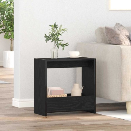 Mesa lateral Roble Negro 50 x 26 x 50 cm Madera de ingeniería en Mesas auxiliares | Comprar online en Foru.es