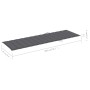 Tumbona de jardín con cojín madera maciza de acacia de vidaXL, Tumbonas - Ref: Foro24-3061617, Precio: 232,85 €, Descuento: %