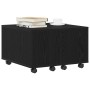 Mesa de Café Roble negro 60 x 60 x 38 cm Madera contrachapada en Mesas de centro | Comprar online en Foru.es