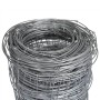 Valla de jardín de acero galvanizado plateado 50x1,25 m de vidaXL, Paneles de vallas - Ref: Foro24-149503, Precio: 127,41 €, ...