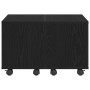 Mesa de Café Roble negro 60 x 60 x 38 cm Madera contrachapada en Mesas de centro | Comprar online en Foru.es